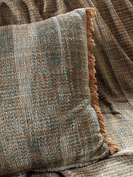 Hauz Μαξιλάρι Καναπέ από 100% Βαμβάκι Multi Color 60x60εκ.