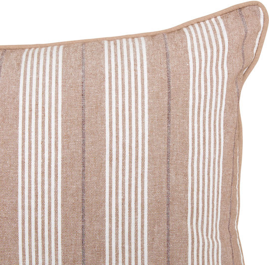 Μαξιλάρι Καναπέ A-s Groove από 100% Βαμβάκι Beige 38x58εκ.