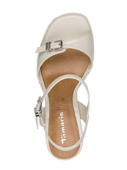 Damen Sandalen Beige