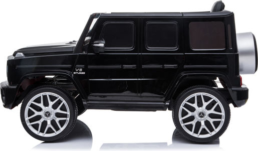 Mercedes Benz G63 One-Seater with Remote Control Licensed 12 Volt Black for 2+ Years