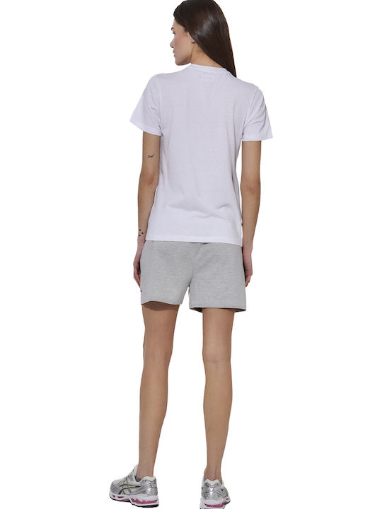 Pantaloni Scurți Sport Pentru Femei Gri Melange