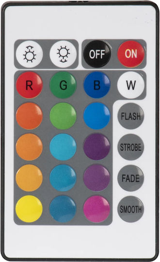 General Trade Spiked Solar Light RGB with Motion Sensor and Remote Control IP44 20x20x21cm