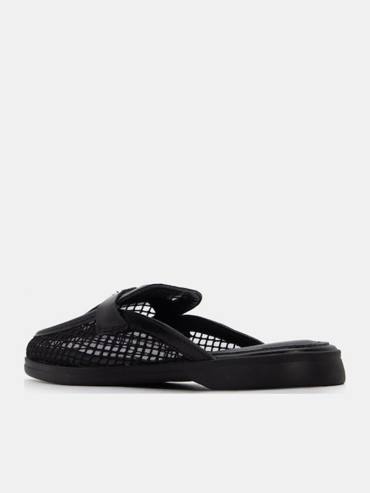 Flat Mules σε Μαύρο Χρώμα