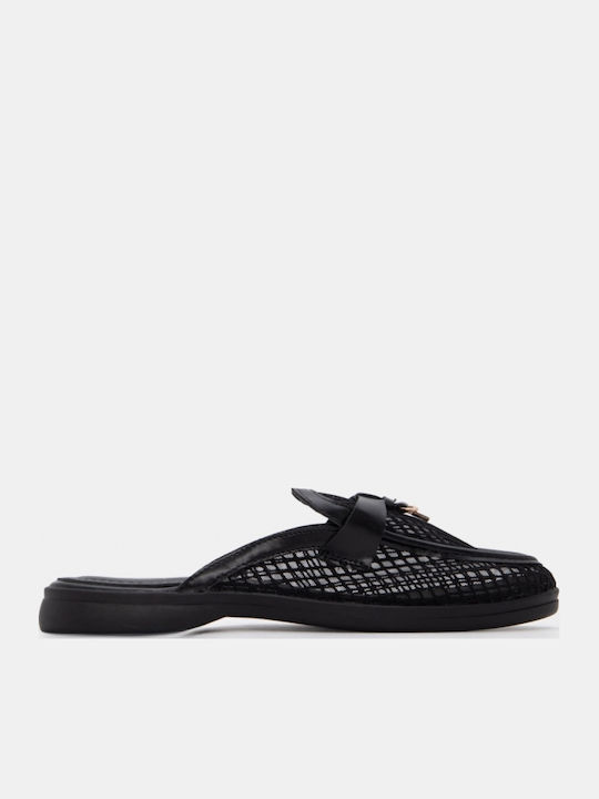 Flat Mules σε Μαύρο Χρώμα