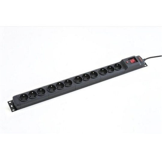 Armac Multi 12M Πολύπριζο Rack 1τμχ