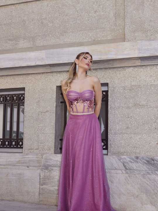 Set With Pink Skirt