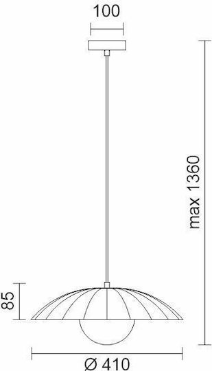 Spot Light Κρεμαστό Φωτιστικό Μαύρο Spot Light Κρεμαστό Φωτιστικό Μαύρο