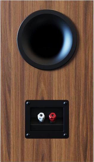 Elac Debut B5.3 Paar Hi-Fi Lautsprecher Buch selbst 120W 2 Anzahl von Fahrern B17.2xT26.7xH31.1cm. Walnut Brushed Vinyl