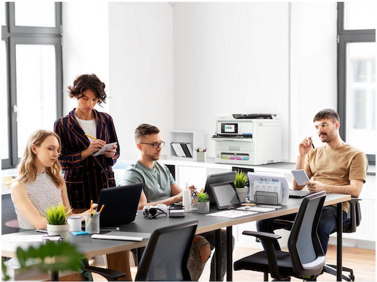 Epson WorkForce Pro EM-C800RDWF Έγχρωμο Πολυμηχάνημα Inkjet με WiFi και Mobile Print
