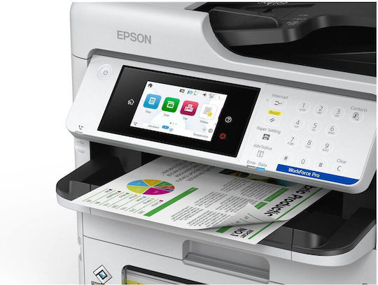 Epson WorkForce Pro EM-C800RDWF Έγχρωμο Πολυμηχάνημα Inkjet με WiFi και Mobile Print