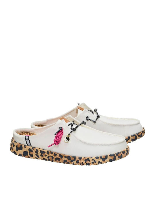Hey Dude Wendy Slip Women's Loafers in Beige Colour