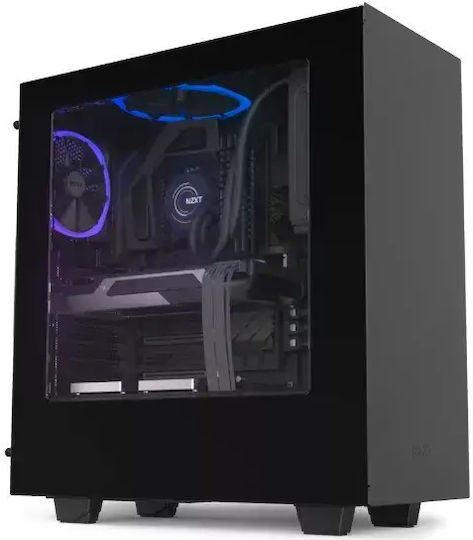 NZXT Aer & HUE+ Case Fan 140mm (1500rpm / 91.19cfm) με RGB Φωτισμό και Σύνδεση 4-Pin PWM 2τμχ