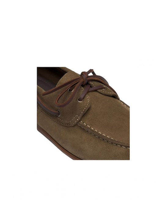 Docksides Herren Bootsschuhe in Braune Farbe