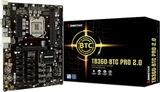 Biostar TB360 BTC Pro Motherboard ATX με Intel 1151 Socket
