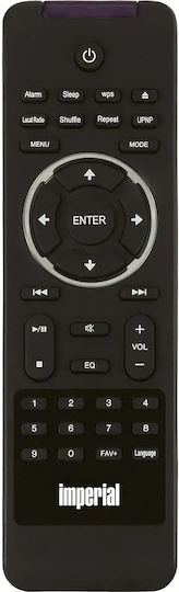 Imperial AV Ηχοσύστημα 2.0 Dabman i200 22-236-00 20W με CD Player, WiFi και Bluetooth Μαύρο