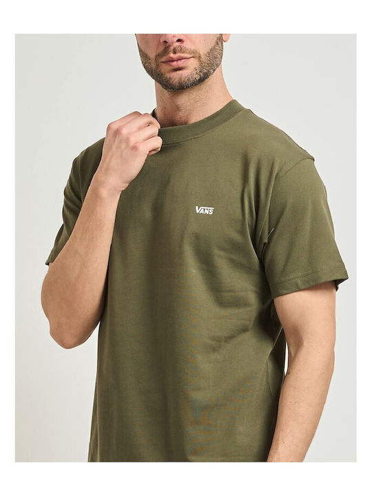 Left Chest T-shirt Mossy Olive
