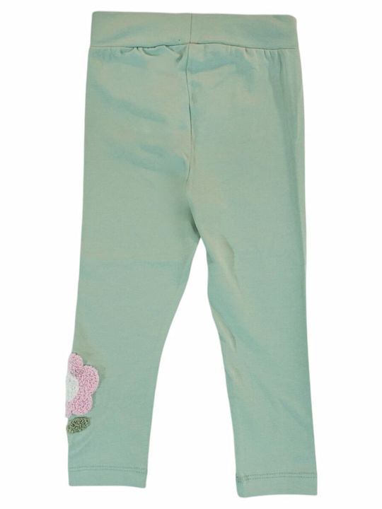 Kinderleggings Lang Green Meadow