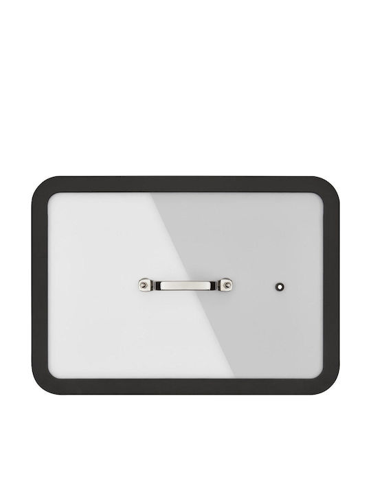 Inoxriv Tăvi De Copt Cu Capac Din Oțel Inoxidabil 25x36cm