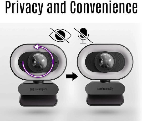 Streamplify Cameră Web Full HD 1080p 60FPS cu Autofocus SPCW-CLFH221.11
