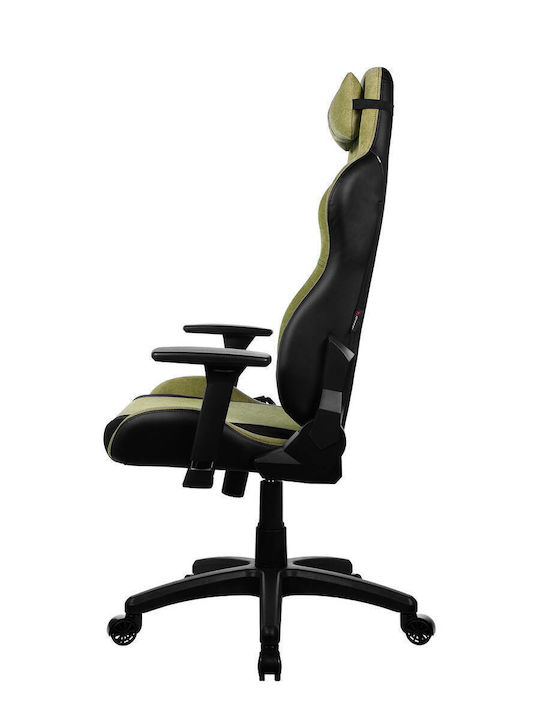Arozzi Soft Gaming Stuhl mit verstellbaren Armlehnen Moss Green