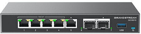 Grandstream GWN7700P Unverwaltet L2 PoE+ Switch mit 5 Ports Gigabit (1Gbps) Ethernet