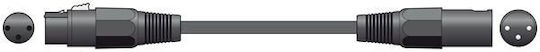 Citronic XLR female / XLR male to XLR female 6m Cable (190.101UK)