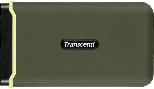 Transcend ESD380C USB-C 3.2 / 3.0 Εξωτερικός SSD 1TB 2.5" Πράσινο