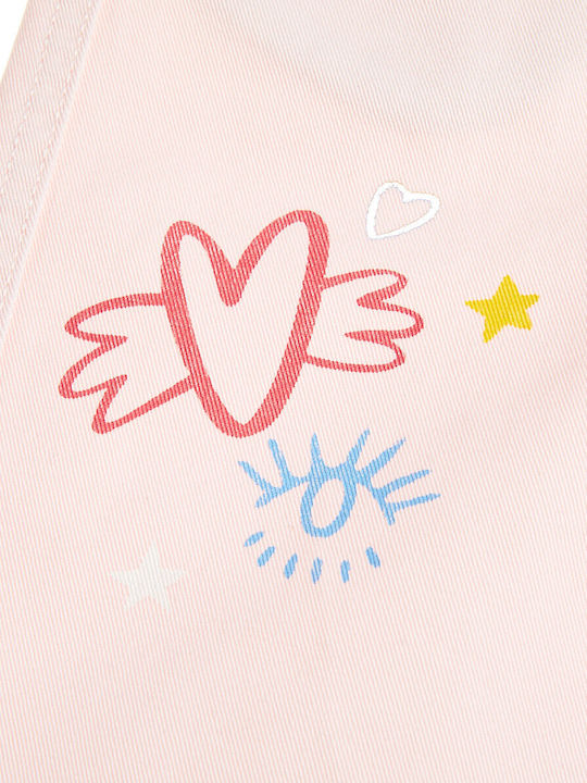 Kids Trousers Denim Pink
