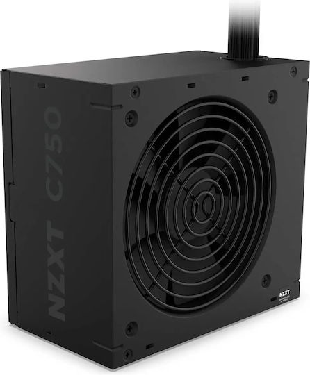 NZXT C750 750W Black Computer Power Supply Full Wired