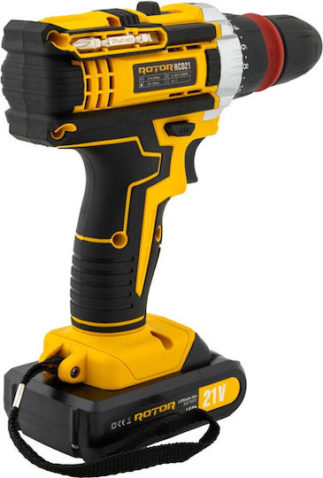 Rotor Brushless Battery Drill Driver 21V