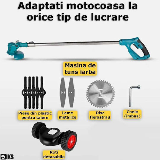 Ηλεκτρικό Πλάτης Χορτοκοπτικό 800W
