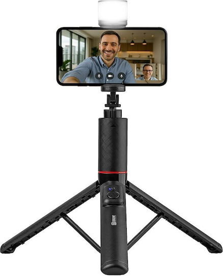 Obal:Me Selfiepod High Glow cu Bluetooth Negru OMSP03B