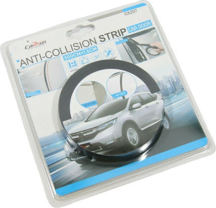 Autocolant Protector Pentru Ușa Mașinii 500 X 1,5cm Negru