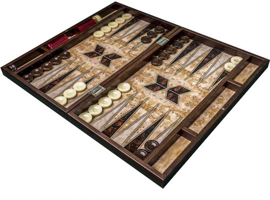 Backgammon Din Lemn 49x49cm