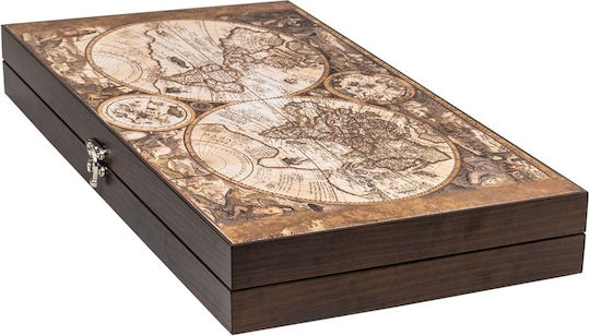 Backgammon Lemn 50x50cm