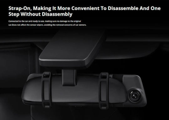 DDPAI Mola N3 1440P Mirror Car DVR with Clip