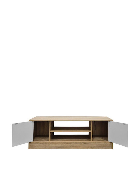 TV Stand Sasa White L120xW35xH41.5cm