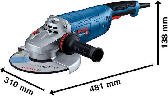 Bosch Gws Angle Grinder 180mm Electric 2700W