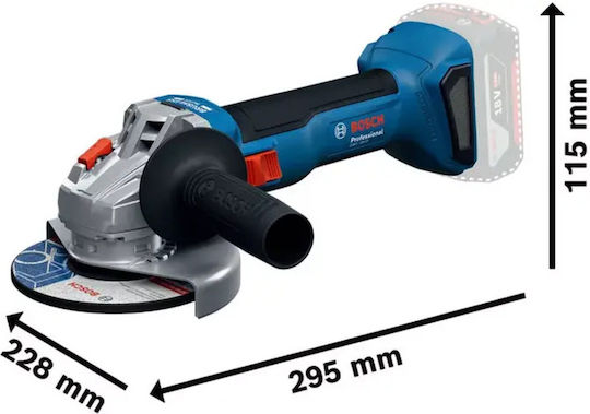 Bosch Gws 18v-8 Трошач 115mm На Батерия Brushless