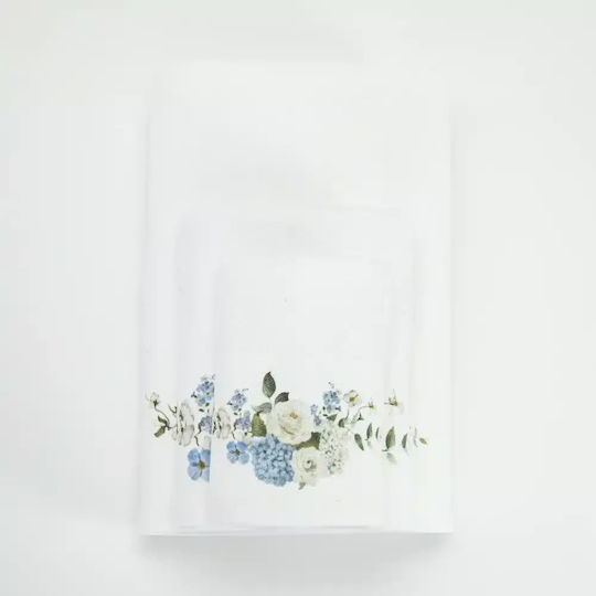 Borea Bath Towels Set 2 pcs Hortensia Cream