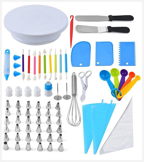 Alista Home Set de Unelte de Patiserie din Plastic 28.2cm 66 Bucăți