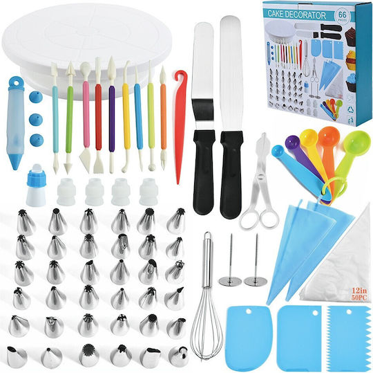 Alista Home Set de Unelte de Patiserie din Plastic 28.2cm 66 Bucăți