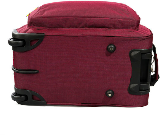 Lamonza Travel Geantă De Voiaj Verde Cu Roți Textilă M55xL30xÎ30cm