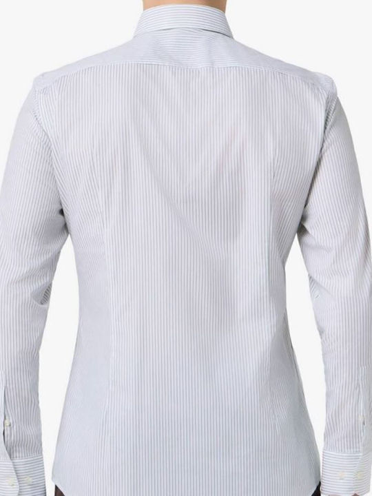 Boss Fit Πουκάμισο Slim-Fit PALE GREEN STRIPED Boss Fit Πουκάμισο Slim-Fit PALE GREEN STRIPED