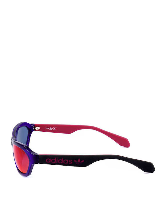 adidas Unisex Sunglasses With Purple Frame And Purple Lens OR0021 81U