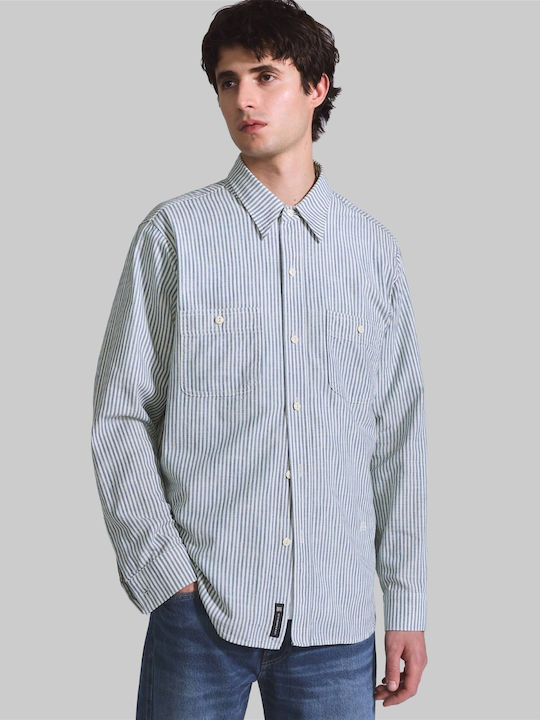 Long Sleeve Shirt in Regular Fit Blue
