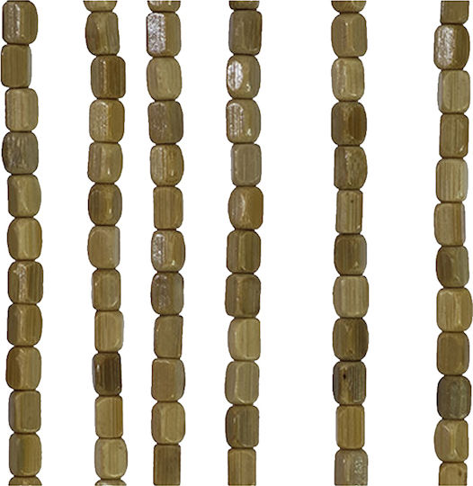 General Trade Κουρτίνα Πόρτας από Ξύλο Καφέ 100x200cm 45328072 General Trade Κουρτίνα Πόρτας από Ξύλο Καφέ 100x200cm 45328072