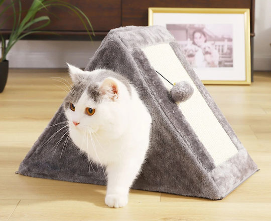 Cozy Cat House Scratching Area Ball 44x42x26 Cm Gray