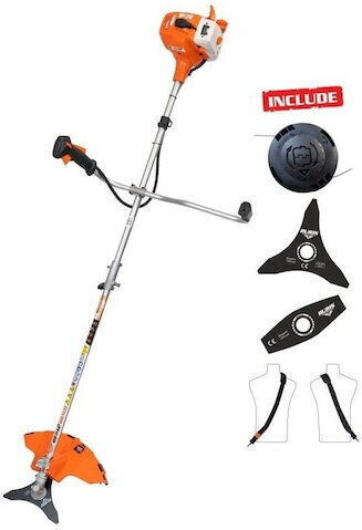 Ruris Tăietoare De Iarbă Benzină În Doi Timpi De Umăr / De Mână 1hp 4kg