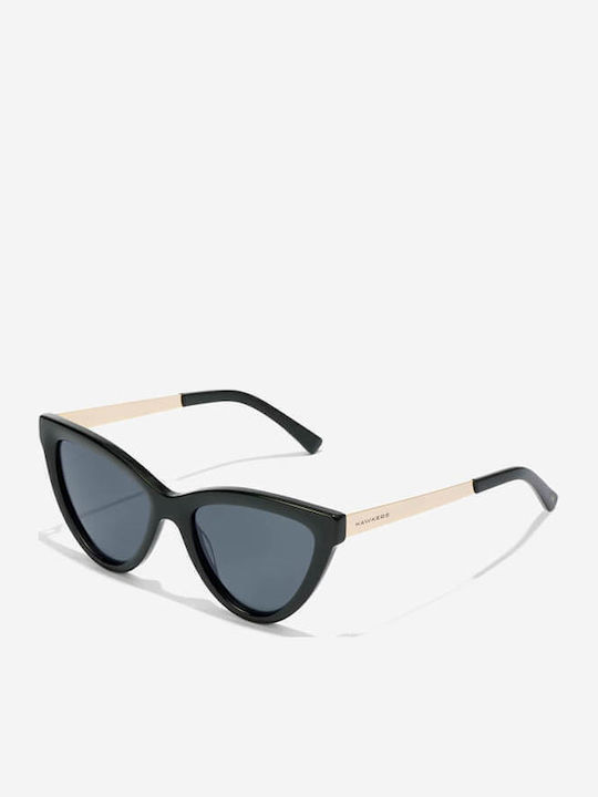 Hawkers Cosmo Ochelari de soare Μαύρα cu Plastic Cadru & Negru Lentilă Hawkers Cosmo Ochelari de soare Μαύρα cu Plastic Cadru & Negru Lentilă